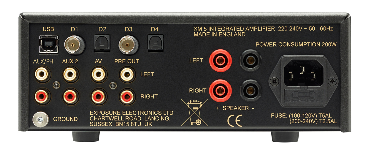 XM5 Connection panel