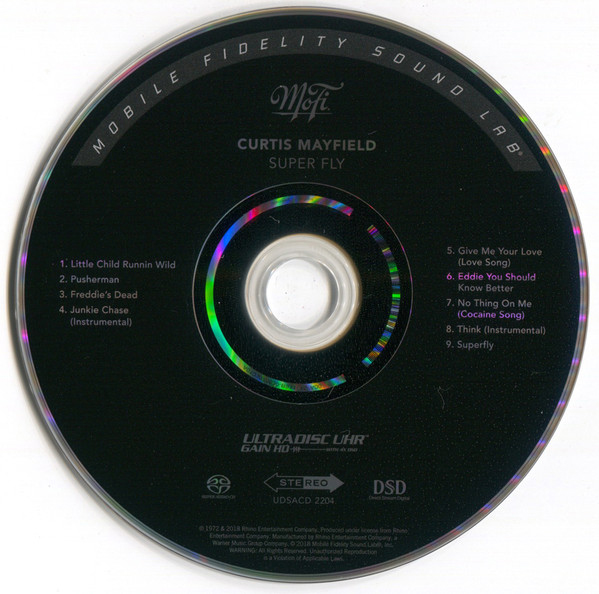 Curtis Mayfield Super Fly Tracklist