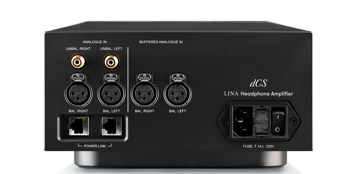 Specifications: dCS Lina Headphone Amplifier