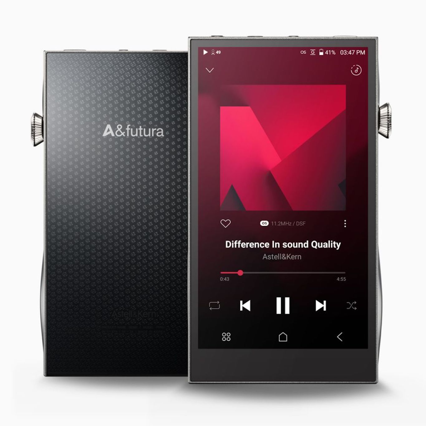 Astell&Kern SE300 Front & Back view