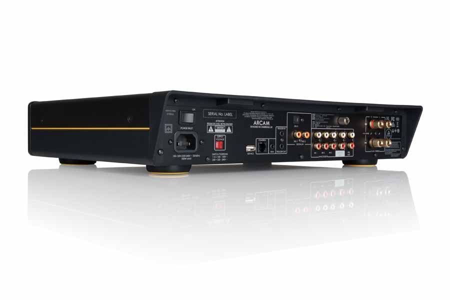 Arcam A5+ rear angled