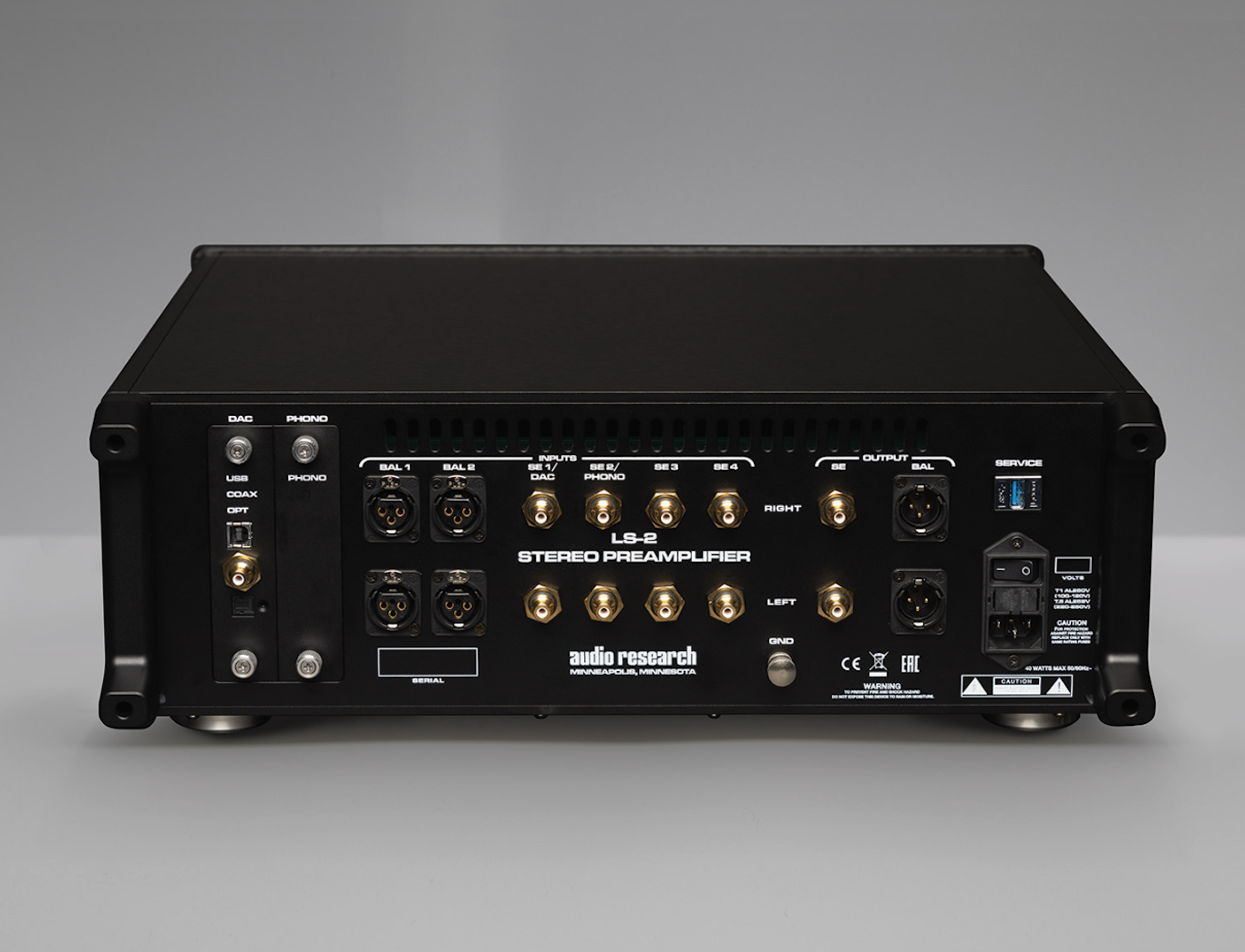 Audio Research LS-2 Specifications
