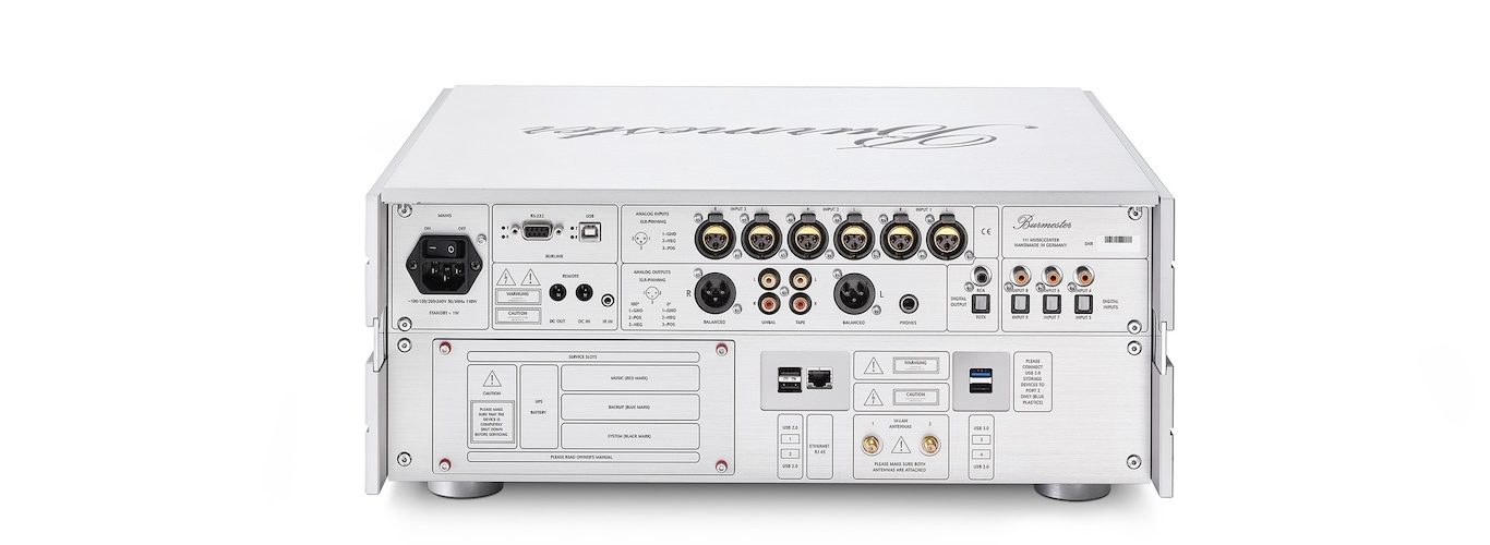 Burmester 111 rear Chrome
