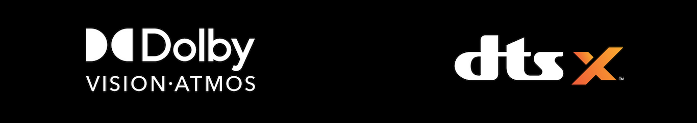 Dolby & DTS logo's