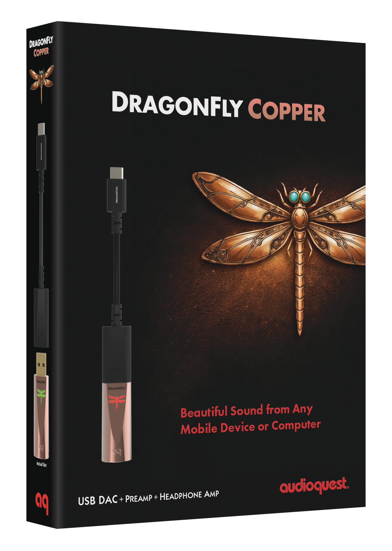 Dragonfly Copper box