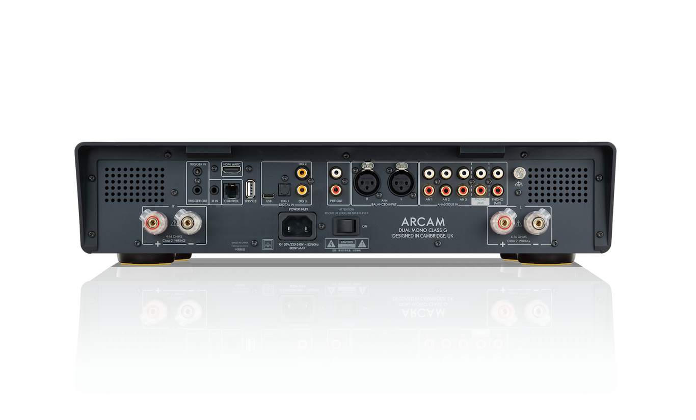 Arcam A50 connections
