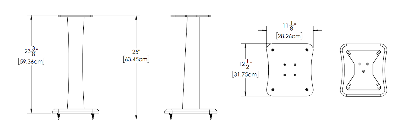 Wilson Audio TuneTot Stand Dimensions