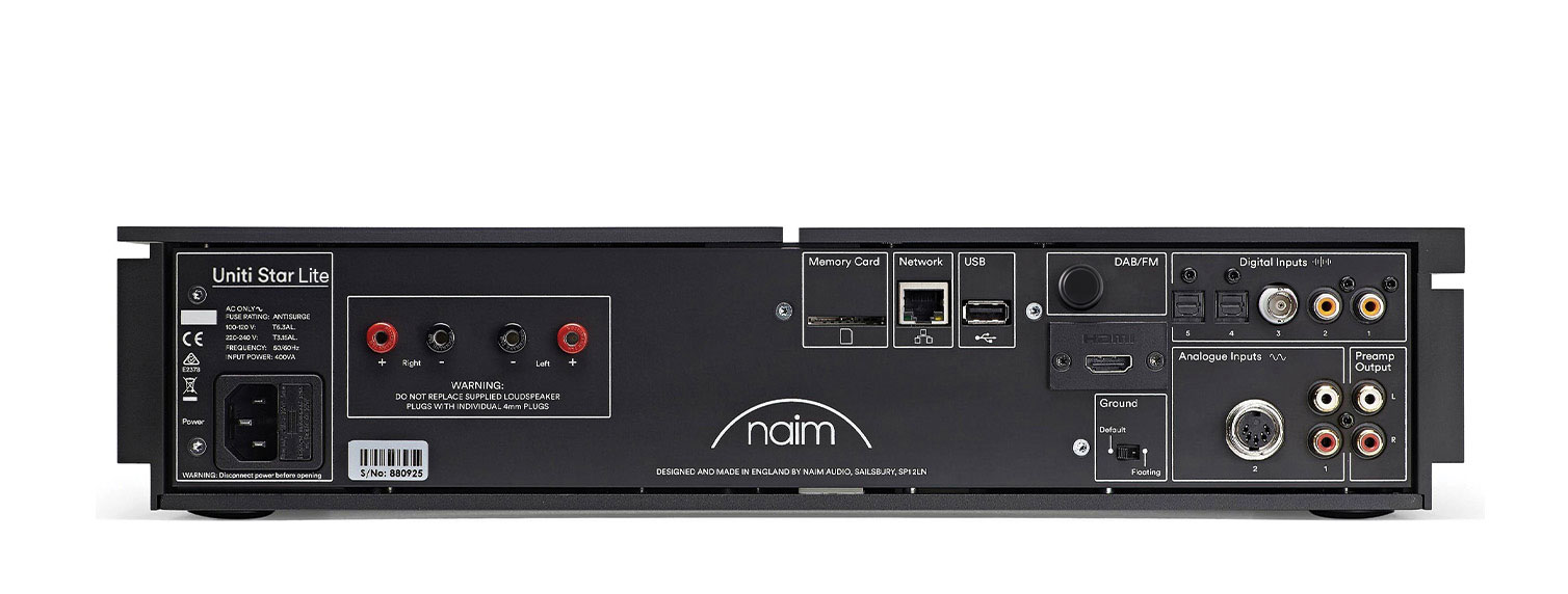Specifications Naim Uniti Star Lite