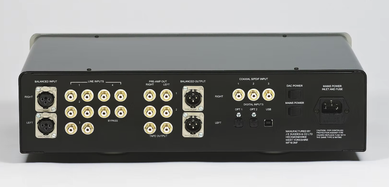 Sugden Sapphire DAP-800 Technical Specifications