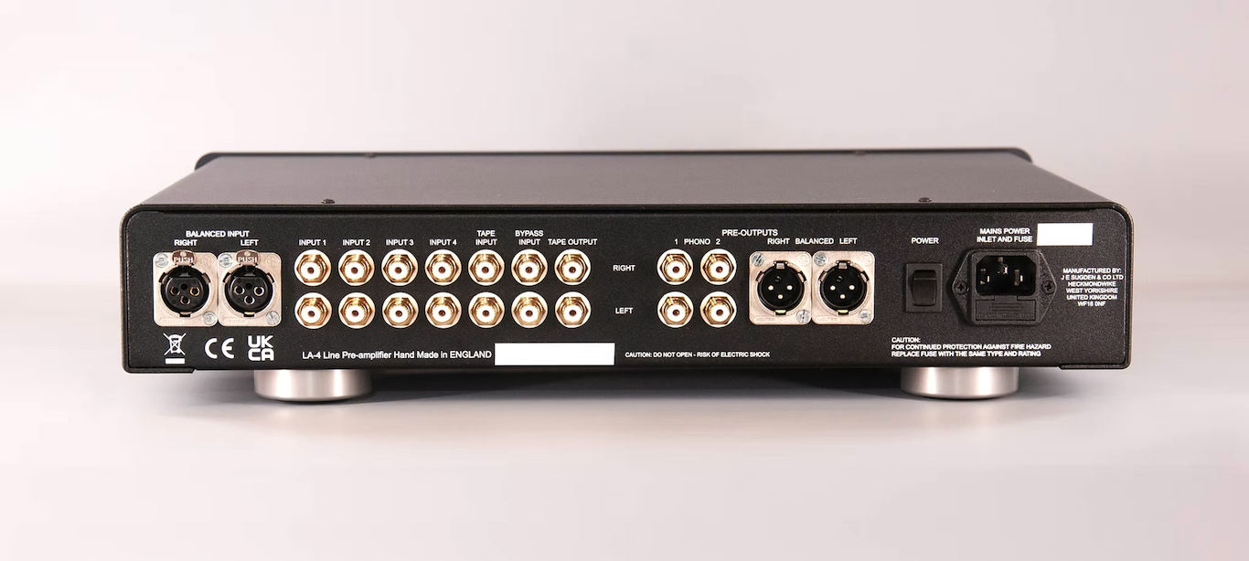 Sugden Masterclass LA-4 Technical Specifications